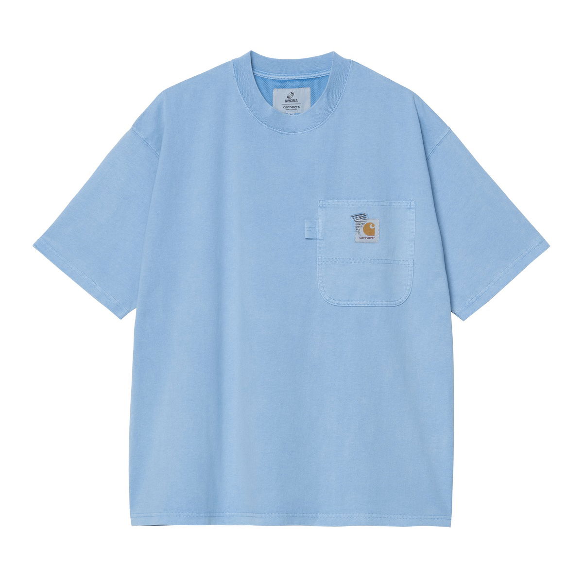 Tričko Carhartt WIP Pigment Dyed Pocket T-Shirt Modrá | A242063_9, 0