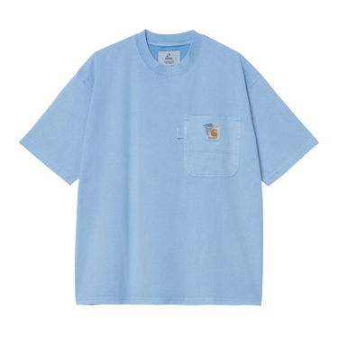 Tričko Carhartt WIP Pigment Dyed Pocket T-Shirt Modrá | A242063_9, 0