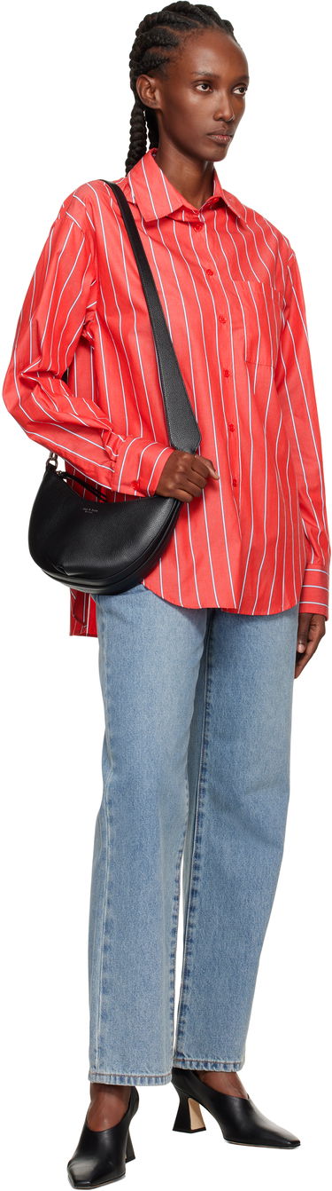 Taška cez rameno rag & bone Rag & Bone Alix Leather Crossbody Bag Čierna | LE100812, 3