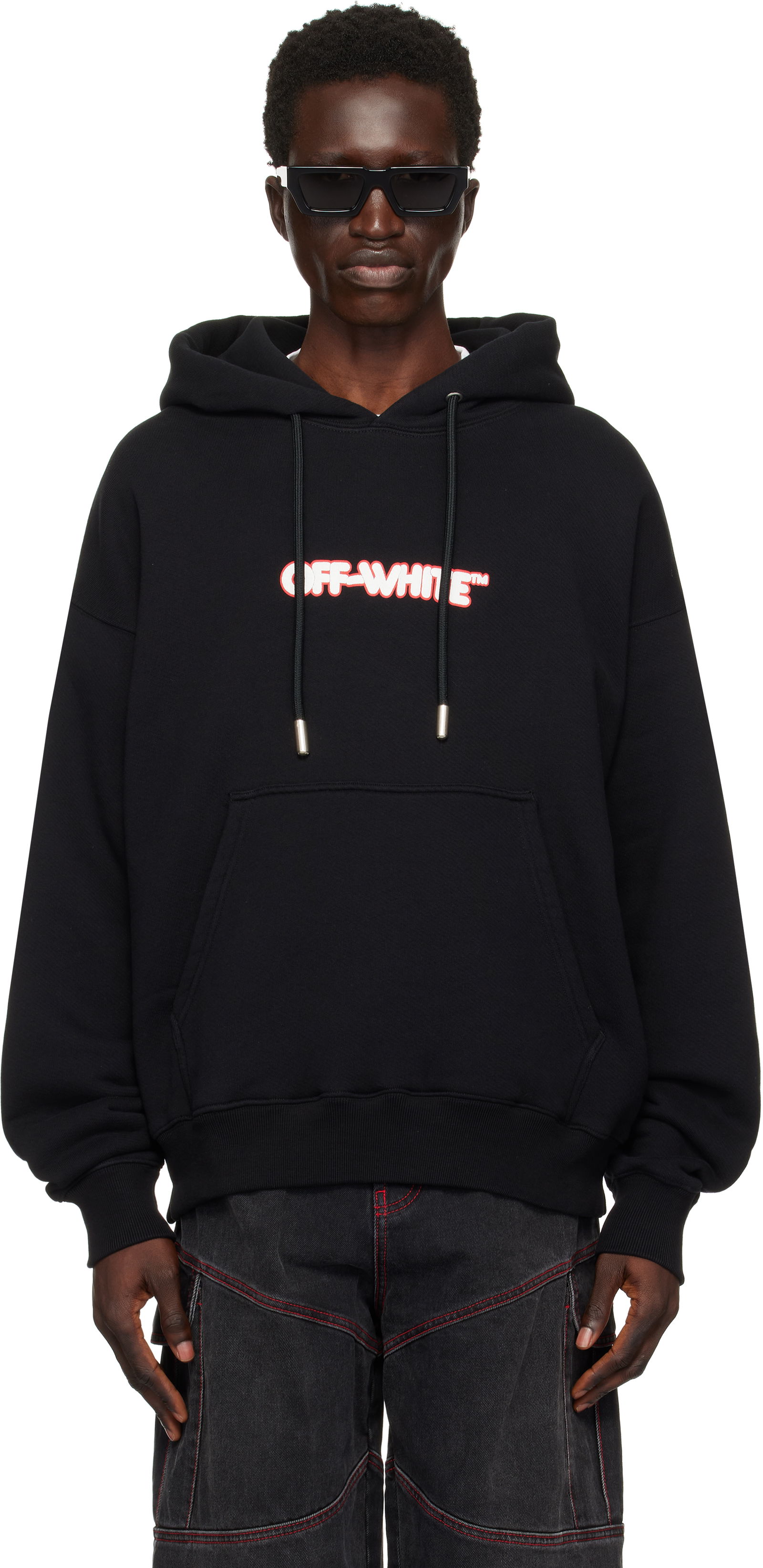 Logo Print Hoodie