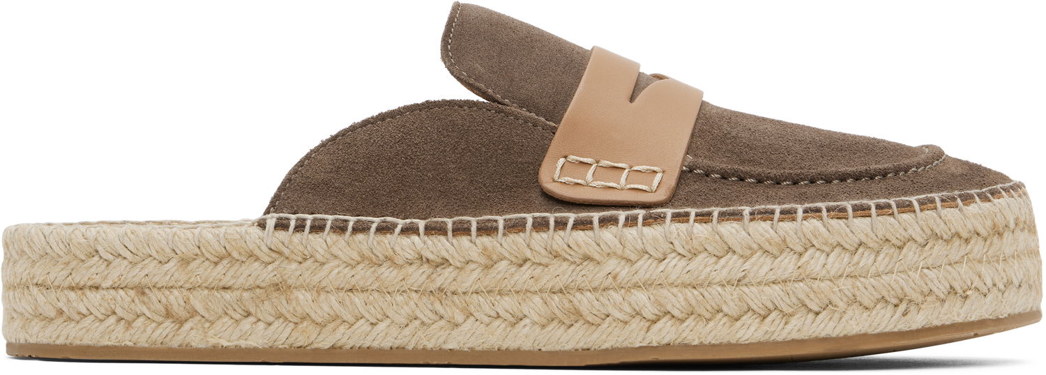 Tenisky a topánky JW Anderson JW Anderson Espadrille Loafer Mules Hnedá | LF0054-LA0240, 0