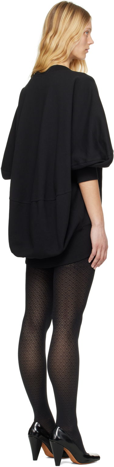 Sveter Vivienne Westwood Vivienne Westwood Stencil Orb Overhead Sweat Minidress Čierna | 1I01000X-J006O-, 2