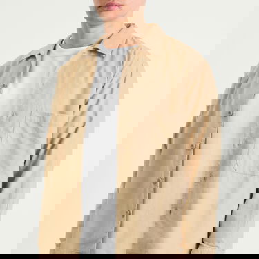 Košeľa Universal Works Fine Cord Fatigue Overshirt Béžová | P33049-SND, 5