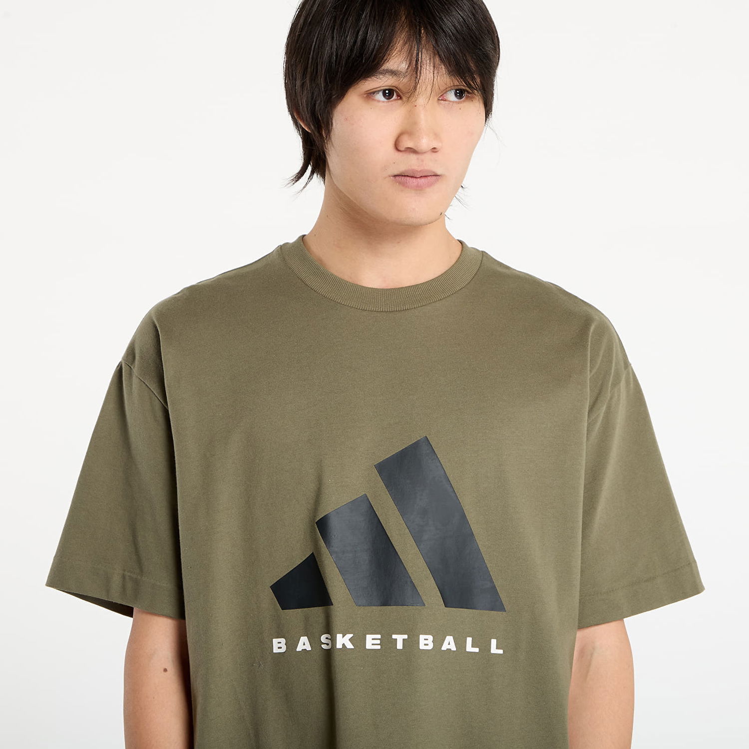 Tričko adidas Performance Adidas Basketball T-Shirt Zelené | JX5583, 1