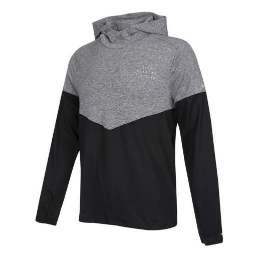 Mikina Nike Therma-FIT Division Splicing Running Hoodie Šedá | DM4639-010, 0