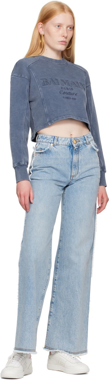Náušnice Balmain Balmain Perfume Hoop Earrings Žltá | EN0XK486MBEL, 3