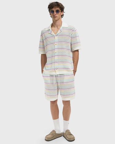 Šortky Casablanca Rainbow Crochet Knit Shorts Rôznofarebný | M-AW25-KW-1098-01, 1