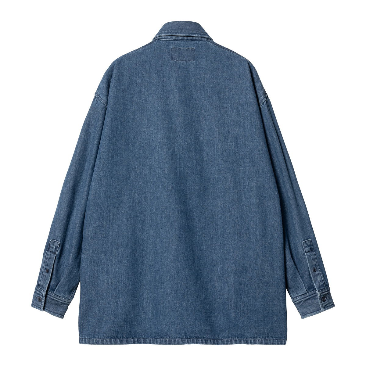 Košeľa Carhartt WIP Stone Washed Denim Shirt Jacket Modrá | I033775_6, 1