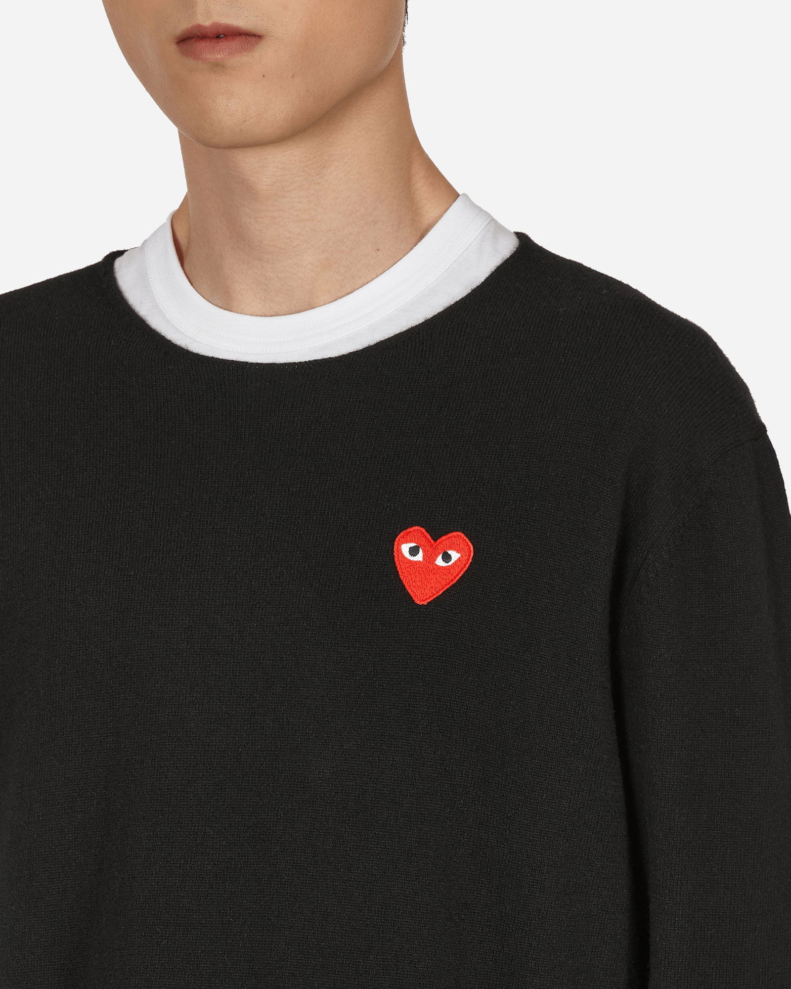 Heart Patch Sweater