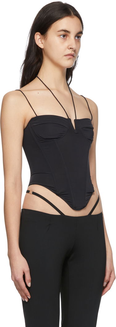 Body Miaou Miaou Aphex Corset Top Čierna | 7046-CL, 1