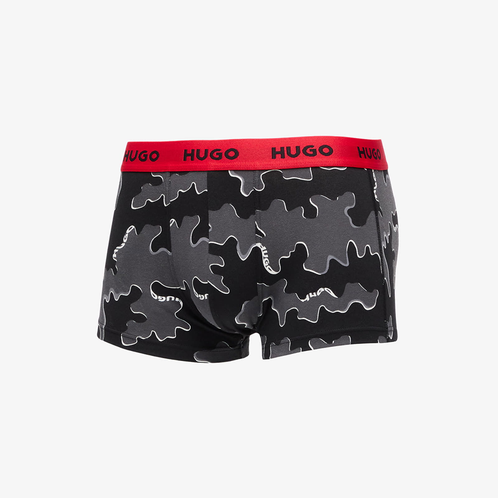 Three Pack of Trunks with Logo Waistband