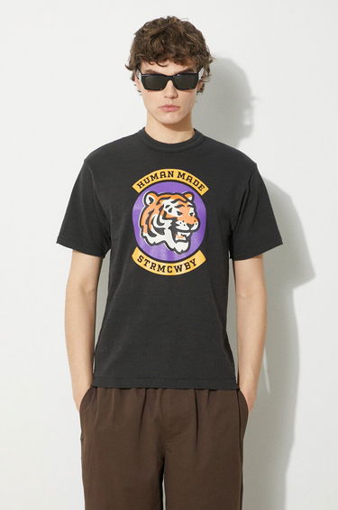 Tričko Human Made Graphic T-Shirt Čierna | HM27TE004, 3