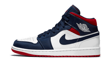 Tenisky a topánky Jordan Air Jordan 1 Mid SE "USA" Navy | 852542-104, 0