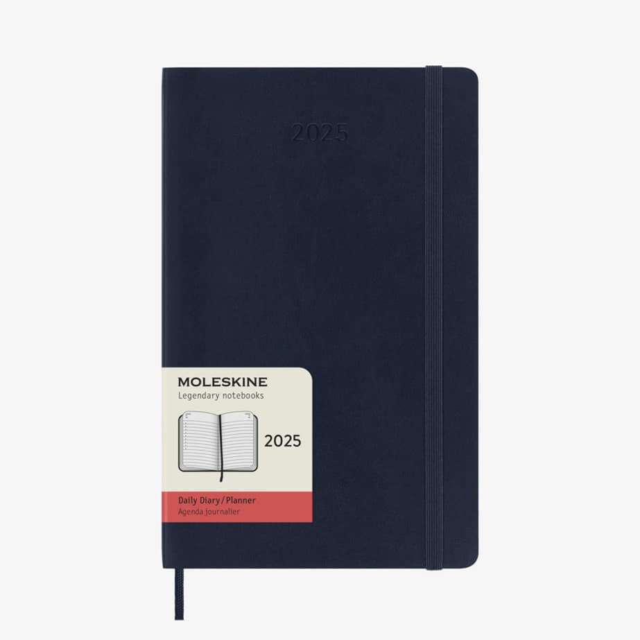 Denník Moleskine 2025 Daily Planner Notebook Modrá | 8056999270155, 0