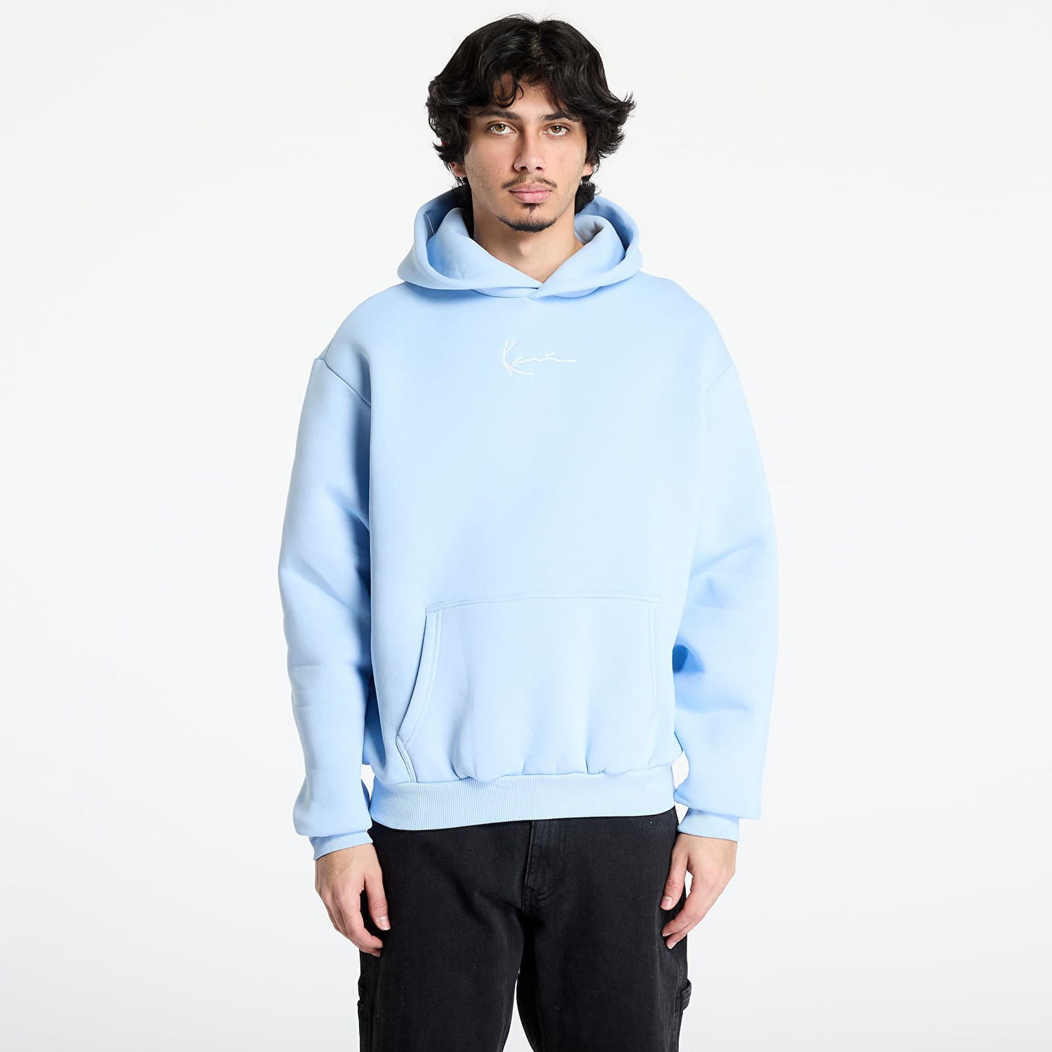 Mikina Karl Kani Karl Kani Small Signature Essential Hoodie Modrá | 60210336, 0