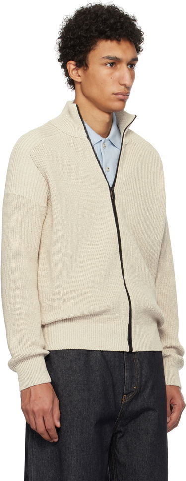 Sveter BOSS Zip Sweater Navy | 50531511, 4