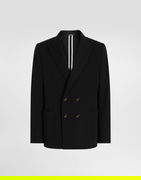 Dolce & Gabbana Portofino Double-Breasted Jersey Jacket