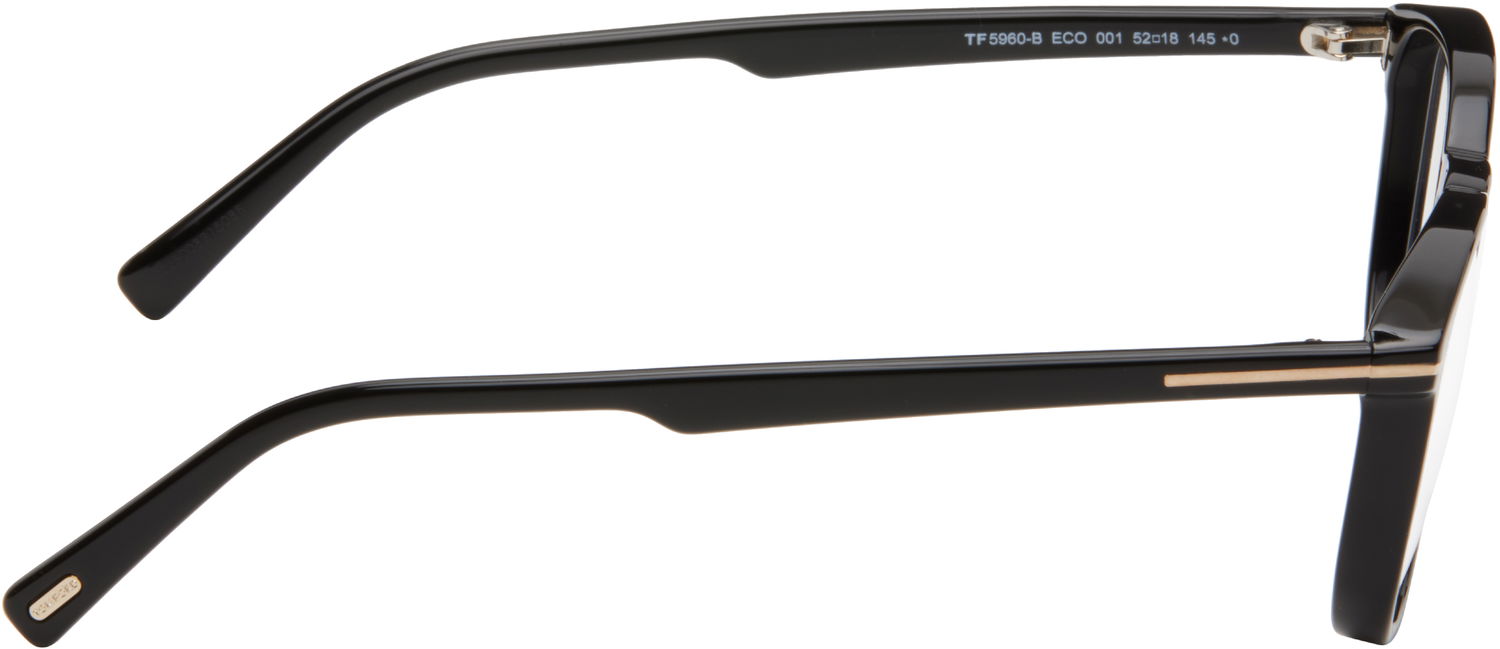 Slnečné okuliare Tom Ford Tom Ford Square Blue Block Glasses Čierna | FT5960-B_52001, 1