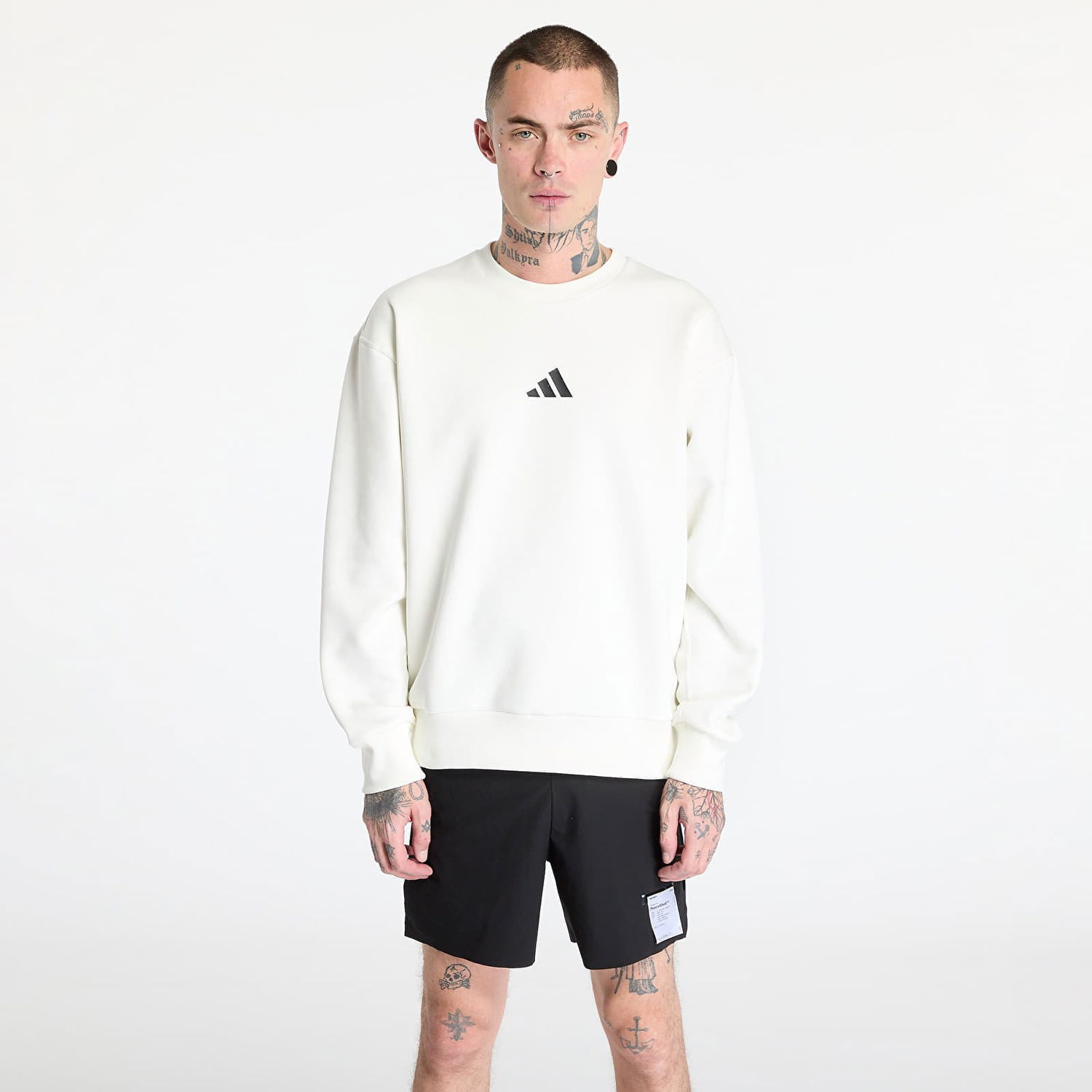 Mikina adidas Originals Crewneck Graphic Sweatshirt Biela | JJ3670, 0