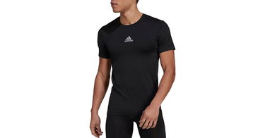 Tričko adidas Originals Techfit Training T-Shirt Čierna | gu4906, 1