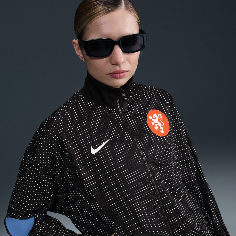 Bunda Nike Netherlands National Team Dri-FIT Academy Pro Track Jacket Čierna | FZ9399-010