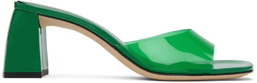 Starostlivosť o obuv BY FAR BY FAR Romy Heeled Sandals Zelené | 23SSROMYMCVGPUPA, 0