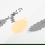 Ape Head Leather Keychain