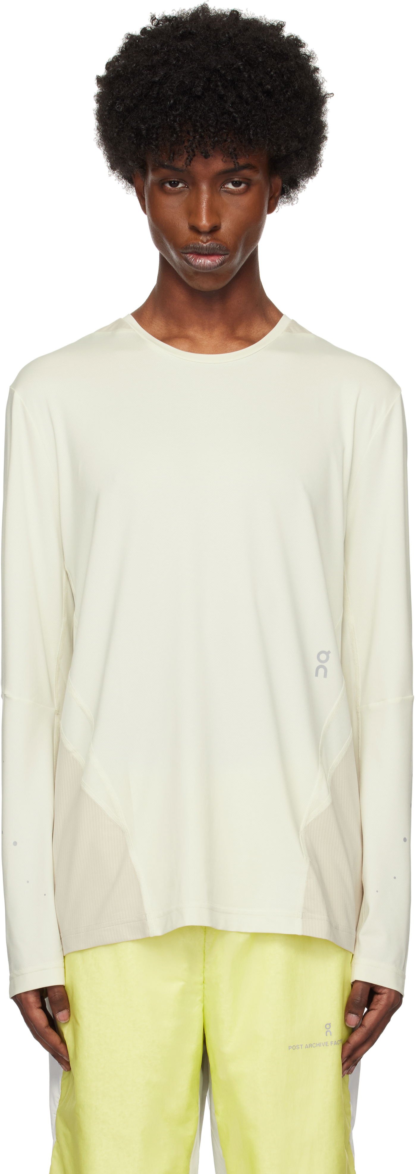 Tričko Post Archive Faction (PAF) Running Long T-shirt Biela | 1UE10110021, 0