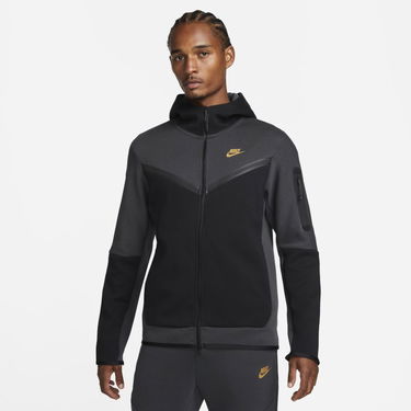 Mikina Nike Sportswear Tech Fleece Full-Zip Hoodie Šedá | DV0537-070, 0
