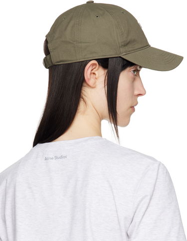 Šiltovka Acne Studios Acne Studios Stud Logo Baseball Cap Zelené | C40389-, 4
