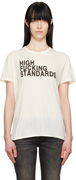 R13 'High F*cking Standards' T-Shirt