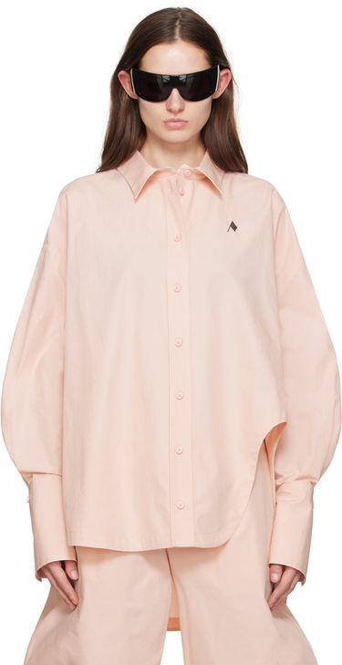 Košeľa The Attico Attico Diana Asymmetric Shirt Ružová | 242WCH04 C052, 0