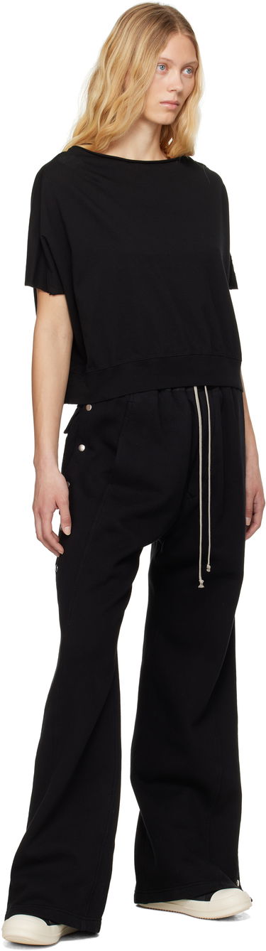 Crop Top Rick Owens Rick Owens DRKSHDW Hollywood Dagger T-Shirt Čierna | DS01E3243 RN, 3