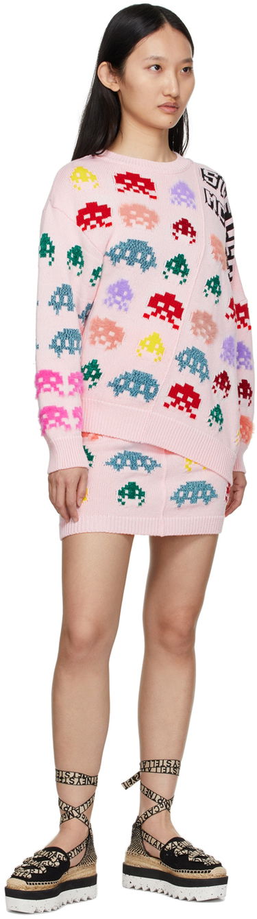 Sukňa Stella McCartney Stella McCartney Gamer Knit Mini Skirt Ružová | 6042883S2328, 3