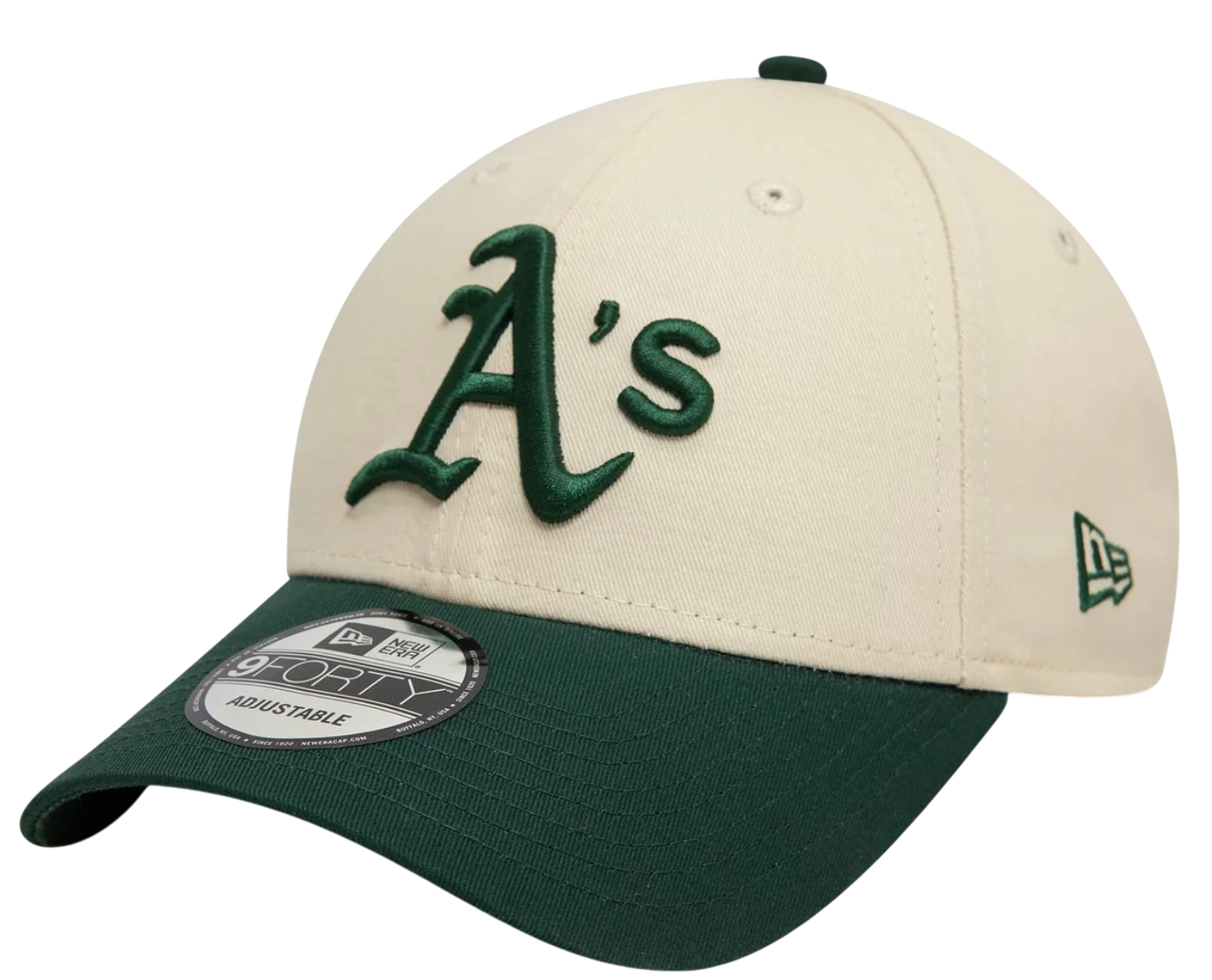Šiltovka New Era Oakland Athletics Colour Block 9FORTY Adjustable Cap Béžová | 60595214-60595214, 0