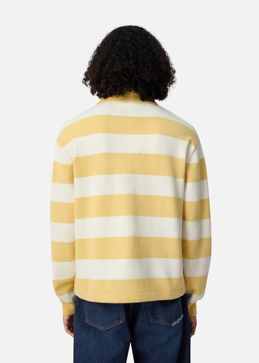 Sveter AXEL ARIGATO Frey Striped Long-sleeved Polo Sweater Rôznofarebný | A3315003, 4