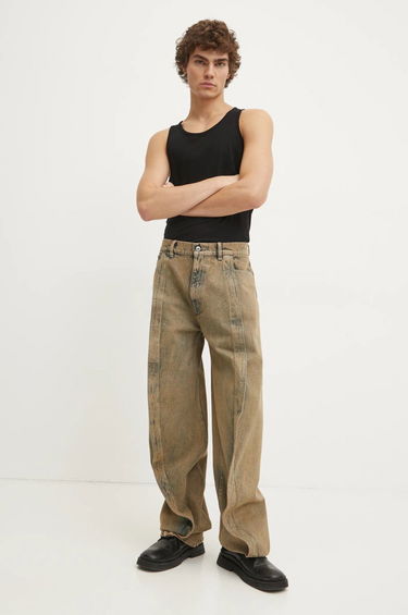 Džínsy Y/PROJECT Blue Banana Jeans Modrá | 207PA004, 1