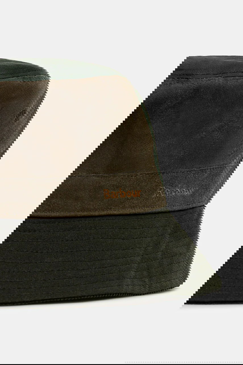 Klobúk Barbour Barbour Brackley Wax Bucket Hat Zelené | LHA0548OL52, 1