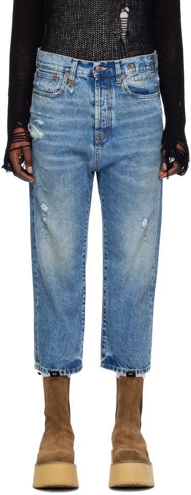 Džínsy R13 R13 Tailored Drop Jeans Modrá | R13W6452-969A, 0