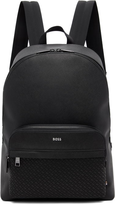 Batoh BOSS Logo Stamp Backpack Čierna | 50548191, 0
