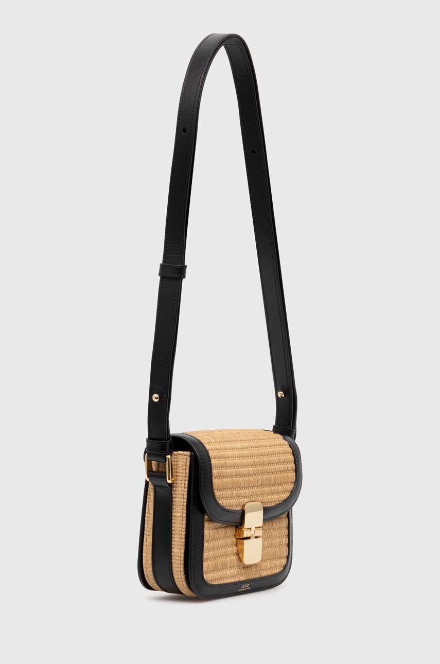Kabelka A.P.C. Grace Mini Bag Béžová | VIALB.F61515.LZZ, 1