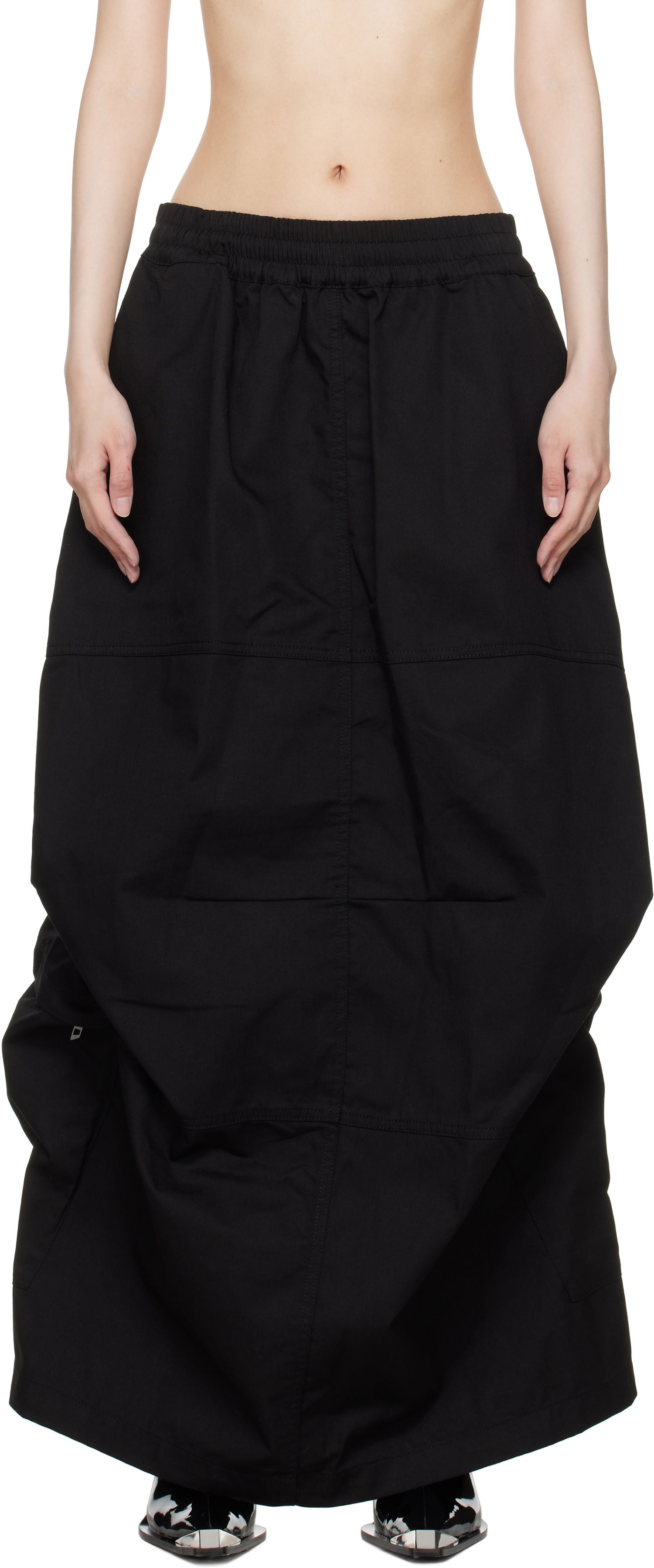 Sukňa Diesel Maxi Skirt With Pockets Čierna | A15321 0AJEB, 0
