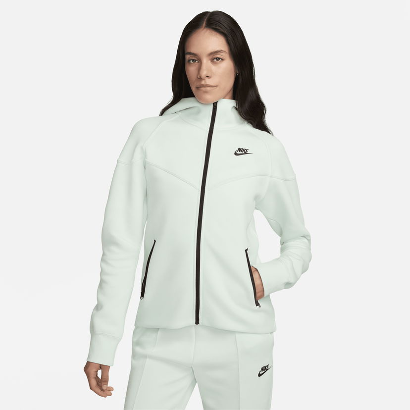 Mikina Nike Sportswear Tech Fleece Windrunner Zelené | FB8338-394