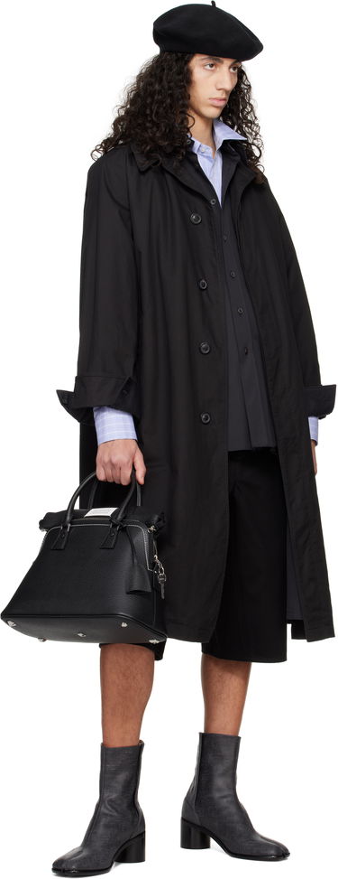 Trenčkot Maison Margiela Maison Margiela Layered Trench Coat Čierna | S50AH0137 M35354, 4