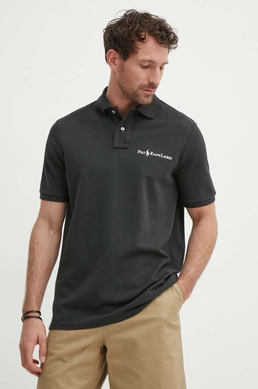 Polo tričko Polo by Ralph Lauren Classic Fit Polo Shirt Čierna | 710950131, 3