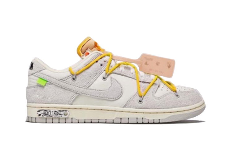 Tenisky a topánky Nike Dunk Low Off-White Lot 39 Šedá | DJ0950-109, 0