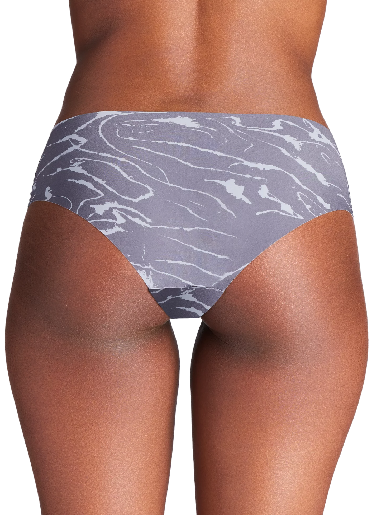 Nohavičky Under Armour Printed No Show Hipster Underwear - 3-Pack Šedá | 1383896-035, 1