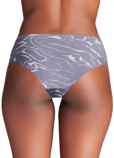 Nohavičky Under Armour Printed No Show Hipster Underwear - 3-Pack Šedá | 1383896-035, 1