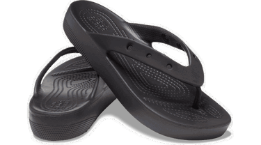 Tenisky a topánky Crocs Classic Platform Flips Čierna | 207714-001, 1