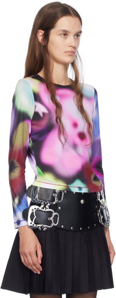 Opasok Chopova Lowena Airbrush Bear Long Sleeve T-Shirt Čierna | 2261, 3
